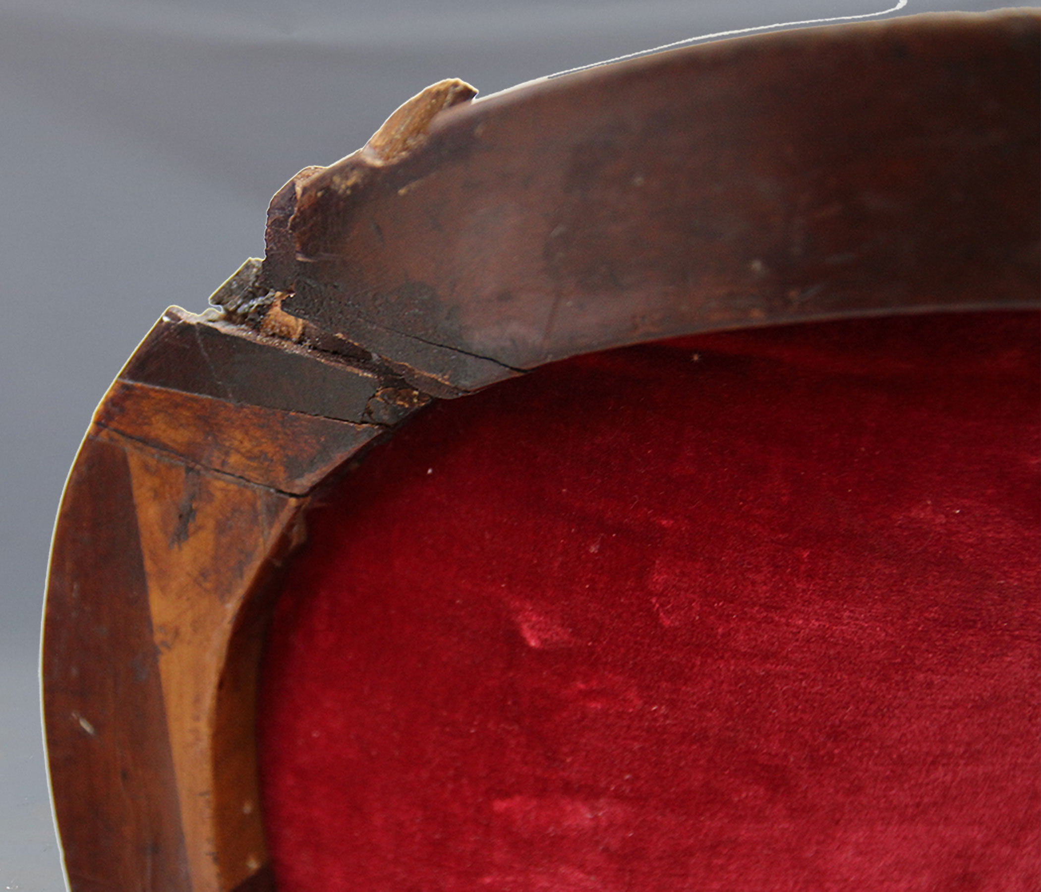 Restauration fauteuil acajou